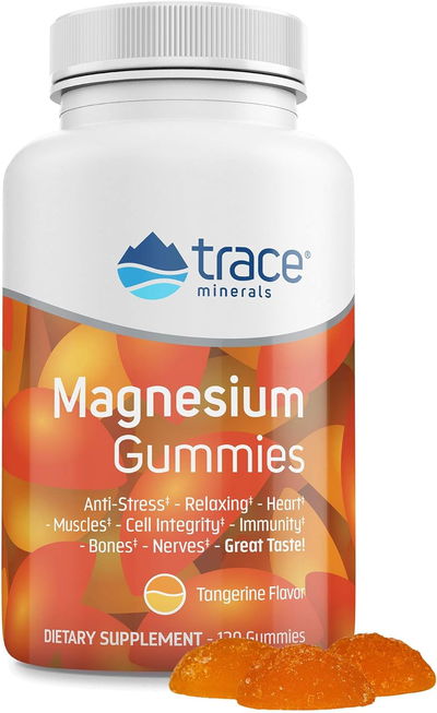 Magnesio - TRACE MINERALS RESEARCH - Gomitas - Made USA