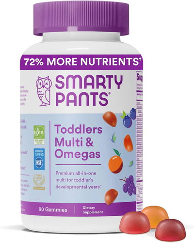 Multivitamínico + Omegas - SMARTYPANTS - Niños Pequeños - Made USA