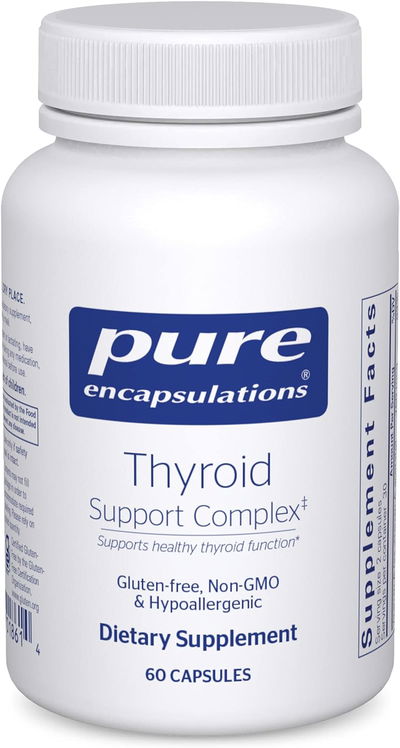 Apoyo Tireoides - PURE ENCAPSULATIONS - Cápsulas - Made USA