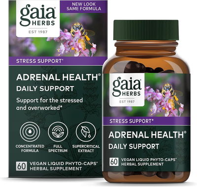 Adrenal Health - GAIA HERBS - Cápsulas - Made USA