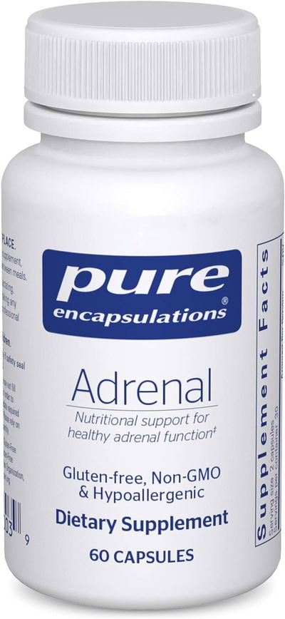 Control De Cortisol - PURE ENCAPSULATIONS - Cápsulas - Made USA