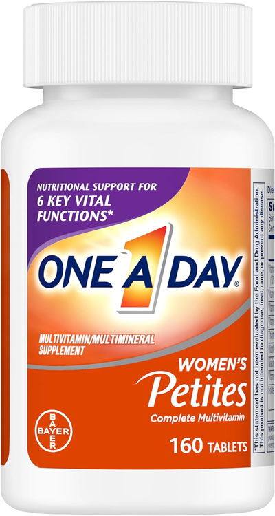 Multivitaminico y Multimineral - ONE A DAY - Mujer Petites -Pastillas - Made USA