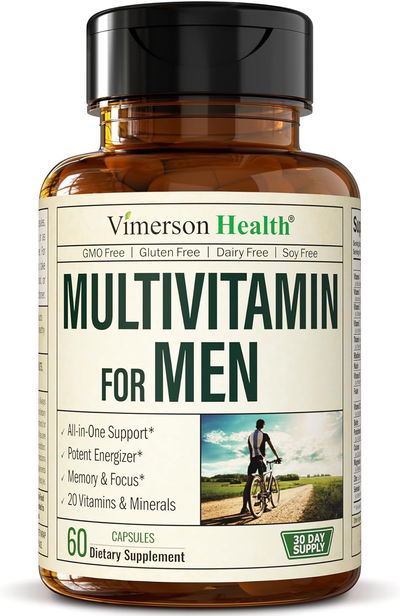 Multivitaminico - VIMERSON HEALTH - Hombre - Cápsulas - Made USA