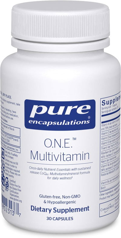 Multivitaminico - PURE ENCAPSULATIONS - Cápsulas - Made USA