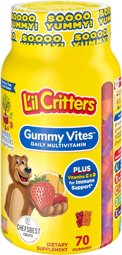 Multivitaminico - LIL CRITTERS - Gomitas - Made USA