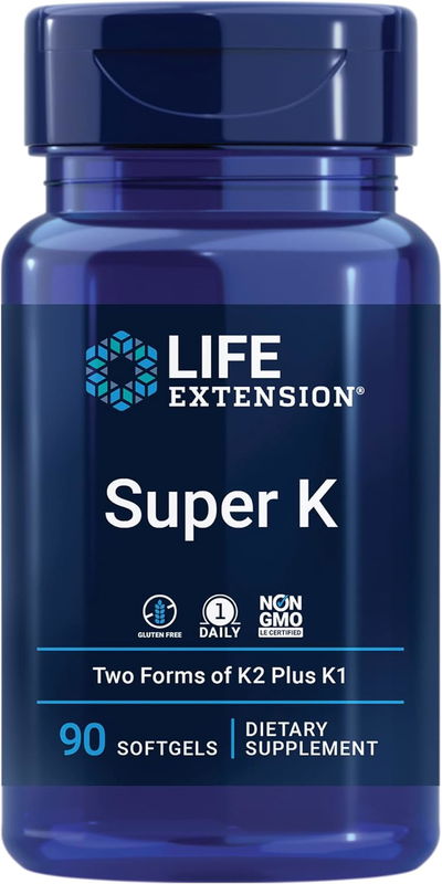 Vitamina K - LIFE EXTENSION - Cápsulas - Made USA