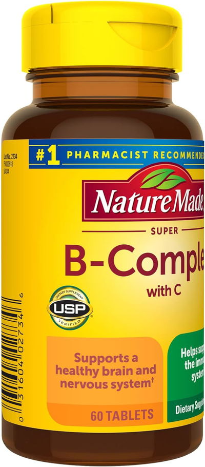 Vitamina B complex - NATURE MADE - Pastillas - Made USA