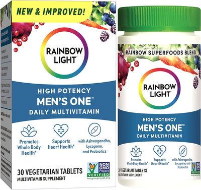 Multivitaminico - RAINBOW LIGHT - Hombre- Comprimidos - Made USA