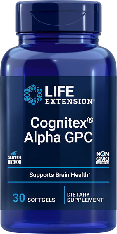 Cognitex GPC - LIFE EXTENSION - Cápsulas -  Made USA