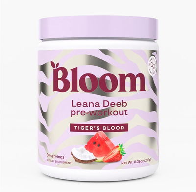 Preentrenamiento - Leana Deeb  - BLOOM NUTRITION - Polvo - Made USA