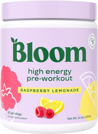 Preentrenamiento - BLOOM NUTRITION - Polvo - Made USA