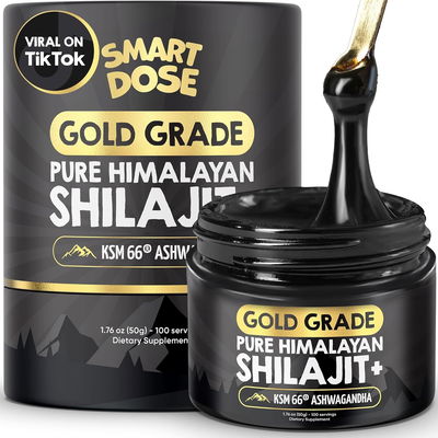 Shilajit - SMART DOSE - Resina Pura - Made USA