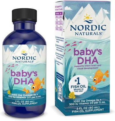 Omega  - Para Bebés - NORDIC NATURALS - Fluido - Made USA