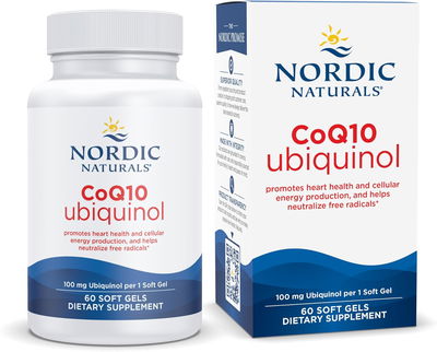 CoQ10 UBIQUINOL - NORDIC NATURALS - mini softgel - Made USA