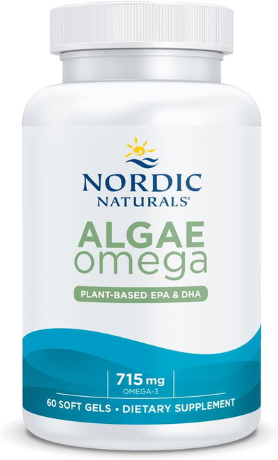 Omega vegano Algae- NORDIC NATURALS - 60 cápsulas - MADE USA