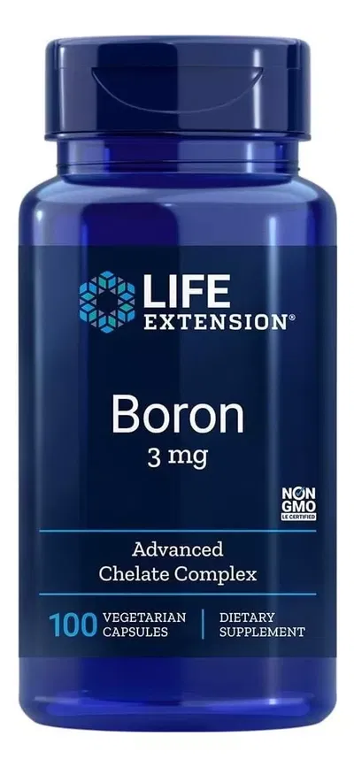 Boron - LIFE EXTENSION - Cápsulas - Made USA