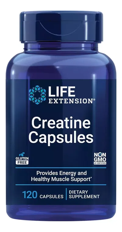 Creatina - LIFE EXTENSION -  Cápsulas -  Made USA