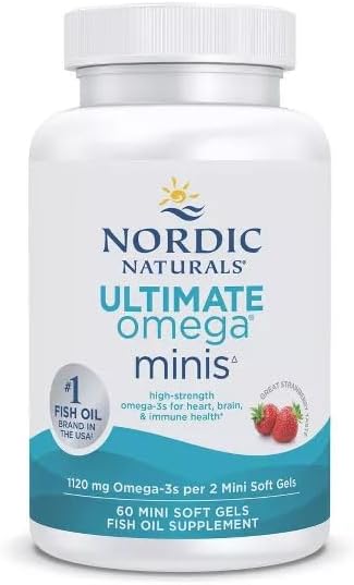 Omega 3 Ultimate minis - NORDIC NATURALS - minicaps - Made USA
