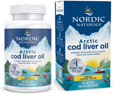 Aceite Higado Bacalao Artico- NORDIC NATURALS-caps- Made USA