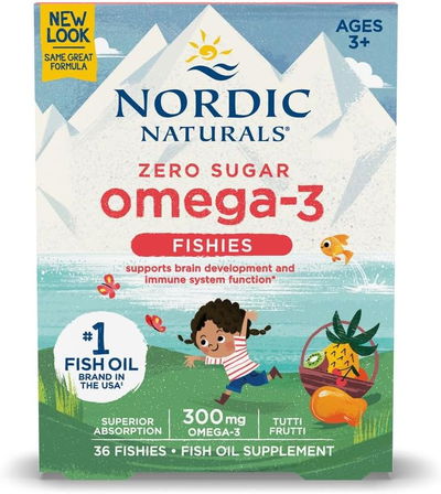 Omega 3 peces - NORDIC NATURALS- +3 años - Gomita - Made USA