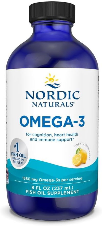 Omega 3 - 1560 mg - NORDIC NATURALS - Liquido- Made USA