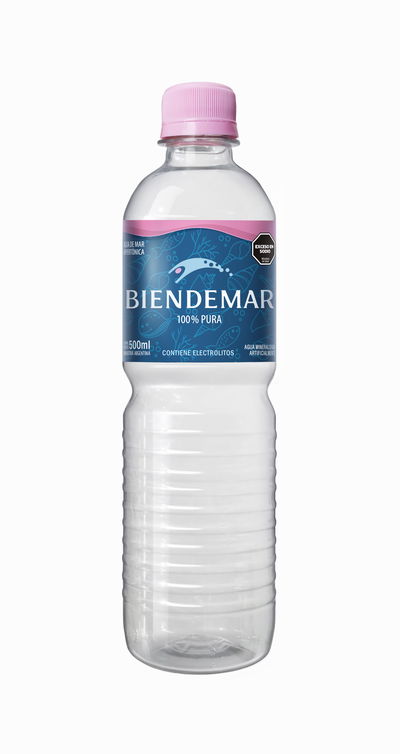 Agua de Mar 100% pura - 500 ml -  BIENDEMAR 