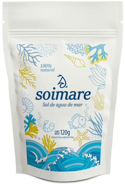 Sal de mar 100% pura - 120 grs - BIENDEMAR