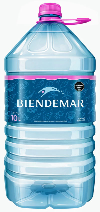 Agua de Mar 100% pura - 10 litros -  BIENDEMAR
