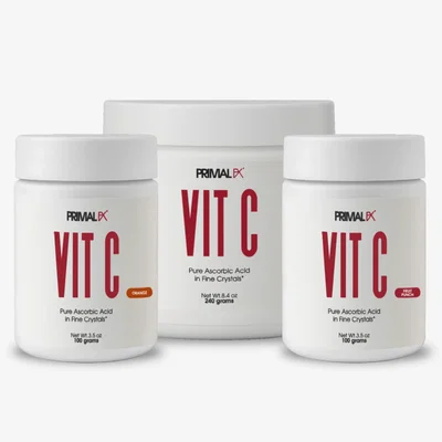 Vit C Orange - PRIMAL FX - Dr Ludwig - Polvo 100g - Made USA