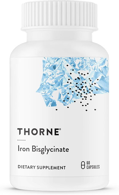 Hierro Bisglicinato - THORNE RESEARCH - Cápsulas - Made USA