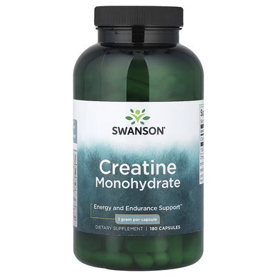 Creatina - SWANSON - 180 Capsulas - Made USA