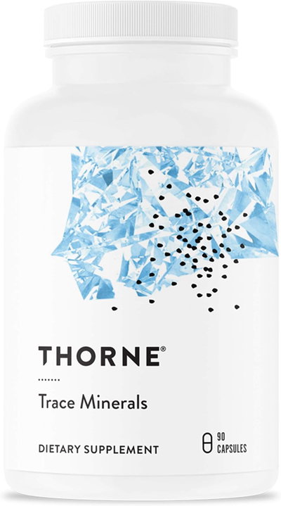 Trace Minerals - 90 cápsulas - THORNE - Made USA 