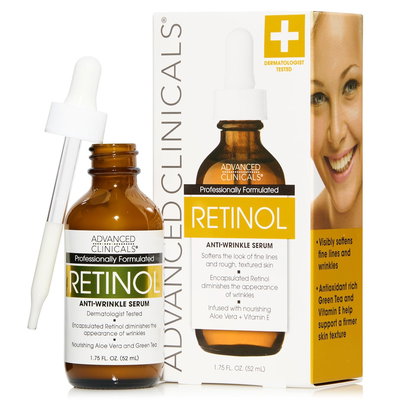 Serum facial Retinol - ADVANCED CLINICALS - 52 ml- Made USA