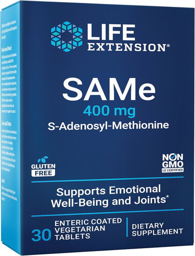 Same 400mg - LIFE EXTENSION - 30 capsulas - Made USA