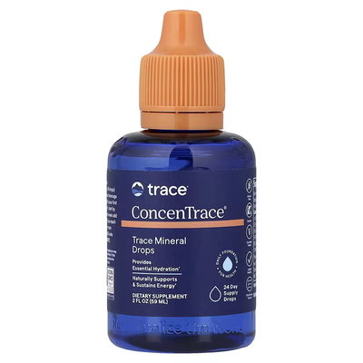 ConcenTrace Oligoelementos - TRACE - Gotas 59ml - Made USA