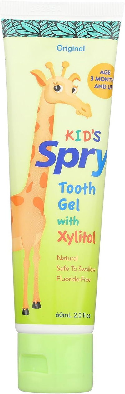 Gel Dental Xilitol kids- XLEAR SPRY - Original - Made USA