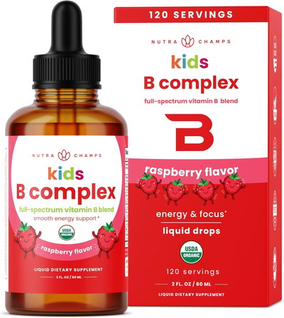 Vitamina B Complex Kids - Nutra Champs - Gotas - Made USA