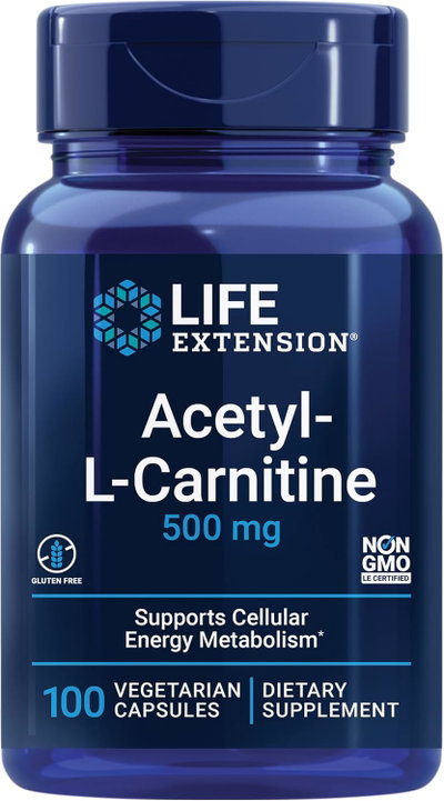 Acetyl LCartinina - LIFE EXTENSION - Caps - Made USA