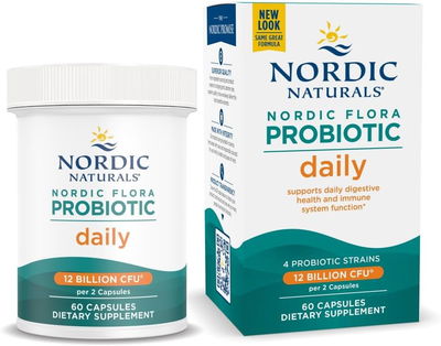 Probiotico Nordic Flora - NORDIC NATURALS - Capsulas - Made USA