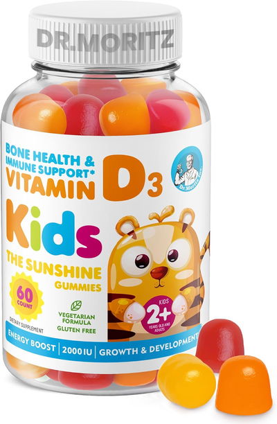 Vitamina D3 kids -  DR MORITZ - Gomitas - Made USA