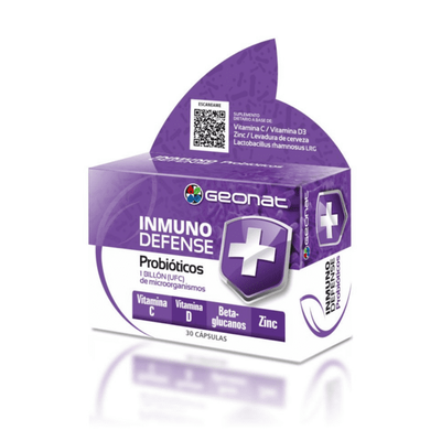 Inmuno defense Probióticos. 30 capsulas.
