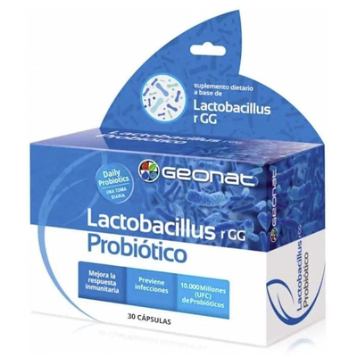 Defensas Lactobacillus LRG Probiótico. 30 capsulas