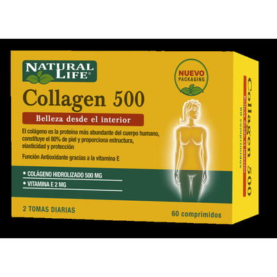Collagen 500 mg. 60 comprimidos