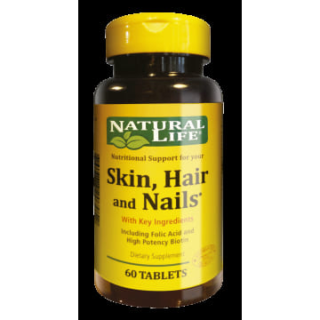 Skin Hair and Nails. 60 tabletas.