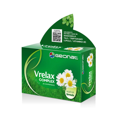 Vrelax. 30 comprimidos