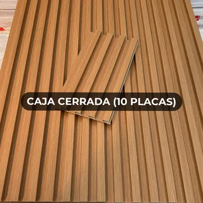 Revestimiento WPC – Caja cerrada (10 paneles) – Preventa exclusiva