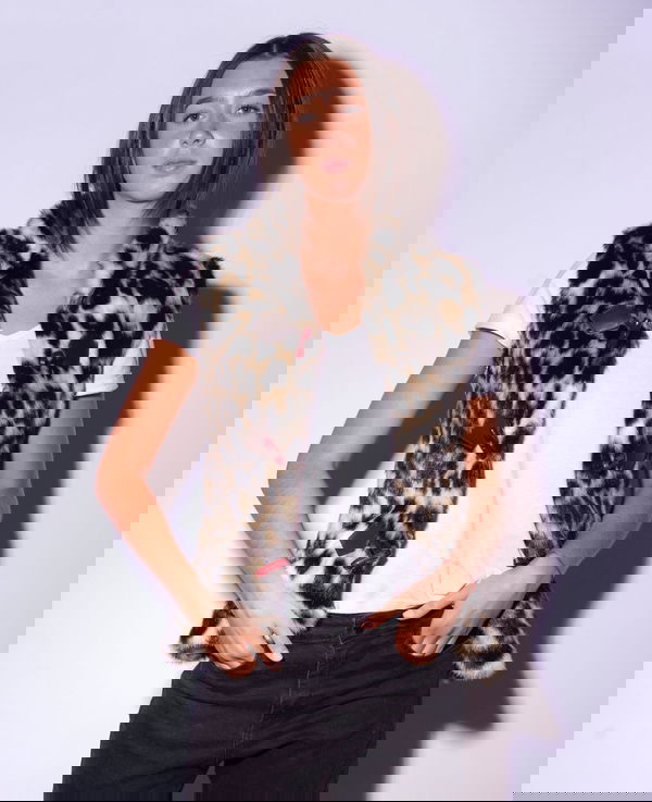 Chaleco Susan print