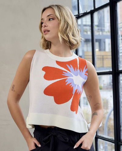 Musculosa NATURE de hilo