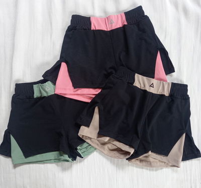 DOBLE SHORT varios colores