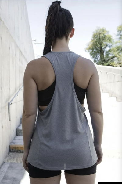 SUDADERA CLASICA GRIS.